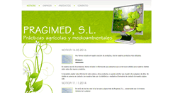 Desktop Screenshot of pragimed.com